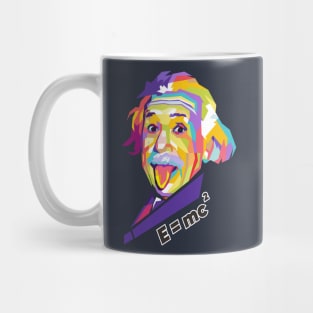 einstein iconic pose Mug